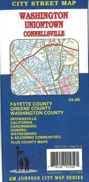 Cover of Washington, Uniontown and Connellsville, Pennsylvania by GM Johnson