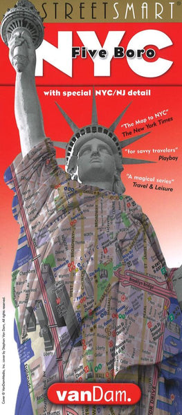 Cover of New York City Five Boro StreetSmart 