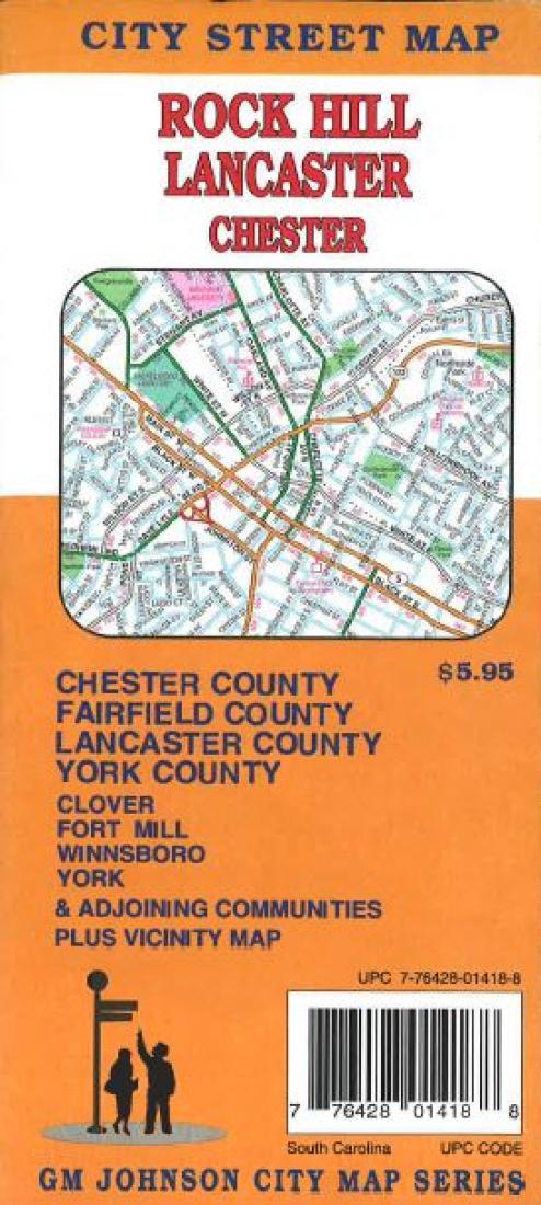 Cover of Rock Hill, Lancaster and Chester, South Carolina by GM Johnson