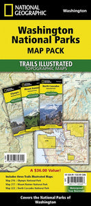 Washington National Parks : map pack by National Geographic