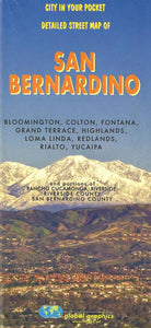 San Bernardino City Map by Global Graphics