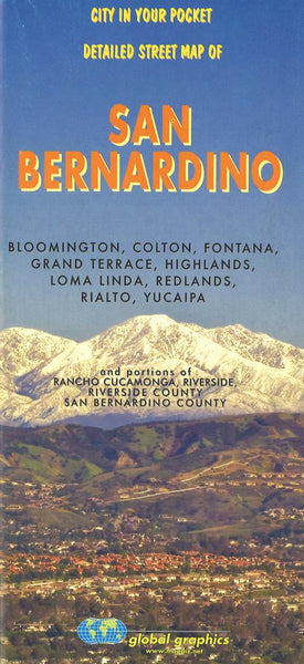 Cover of San Bernardino City Map by Global Graphics