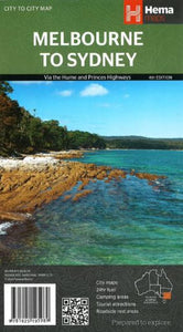 Melbourne to Sydney, Australia by Hema Maps