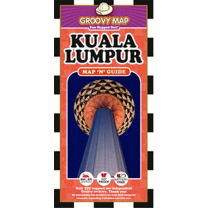 Kuala Lumpur, Malaysia, Map 'n' Guide by Groovy Map Co.