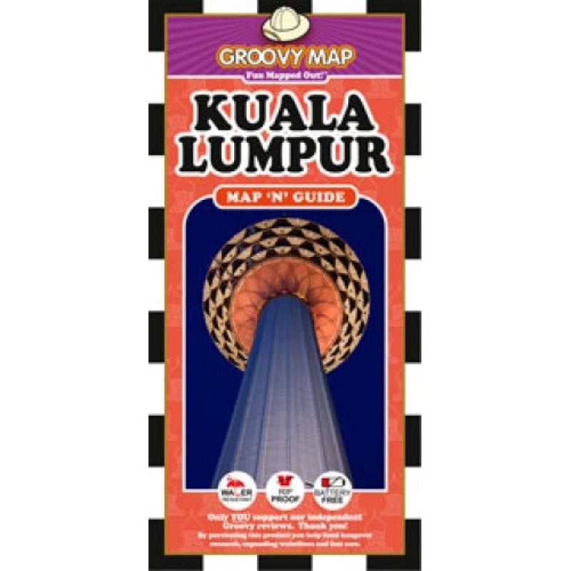 Cover of Kuala Lumpur, Malaysia, Map 'n' Guide by Groovy Map Co.