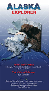 Alaska Explorer Map by Ocean Explorer Maps