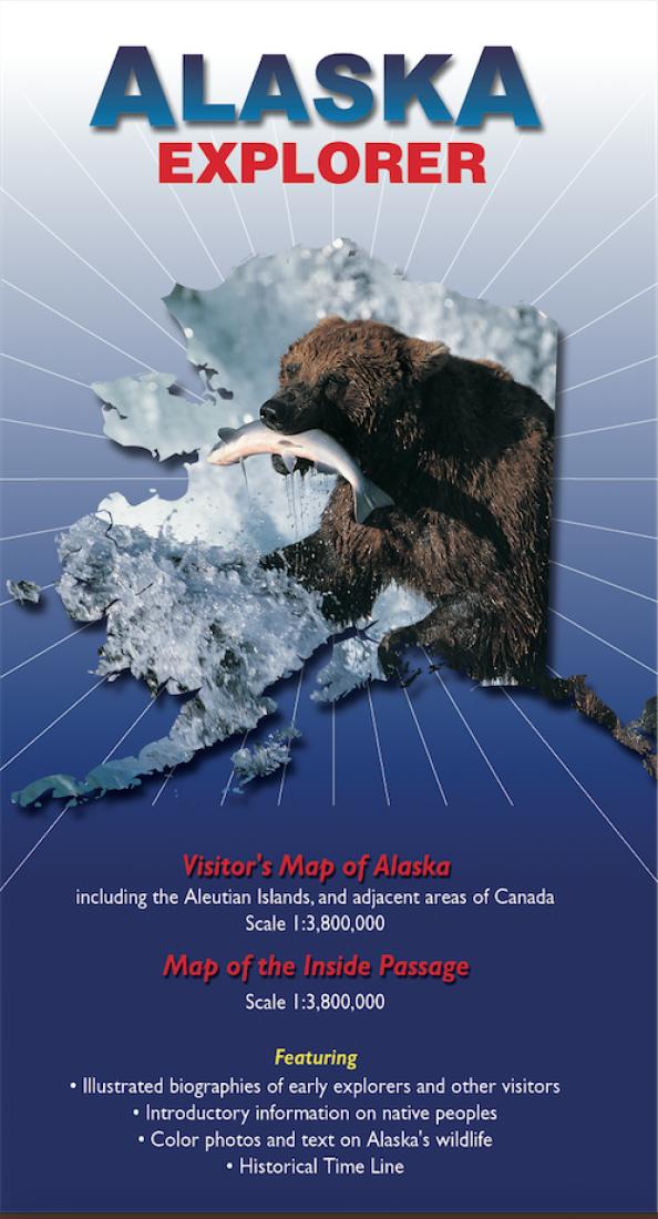 Cover of Alaska Explorer Map by Ocean Explorer Maps