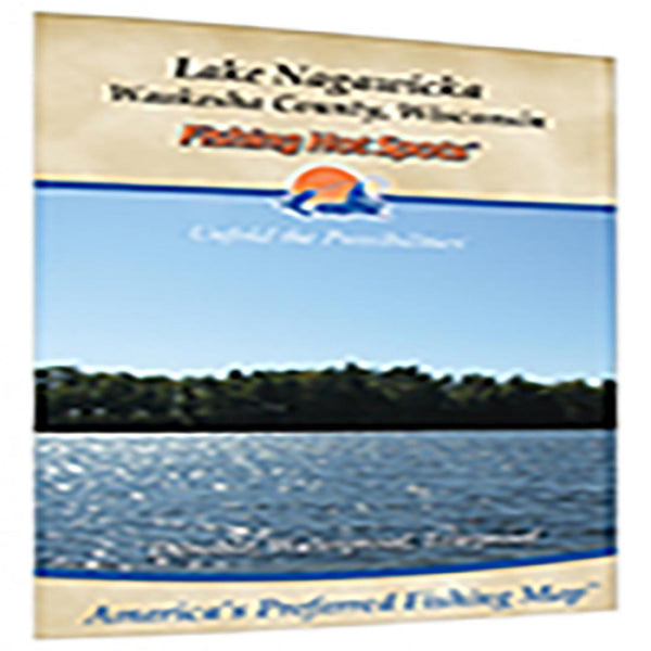 Cover of Nagawicka Lake Fishing Map by Fishing Hot Spots