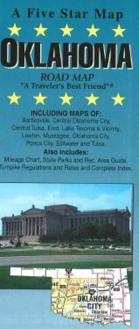 Cover of Oklahoma by Five Star Maps, Inc.