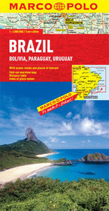 Brazil, Bolivia, Paraguay and Uruguay by Marco Polo Travel Publishing Ltd