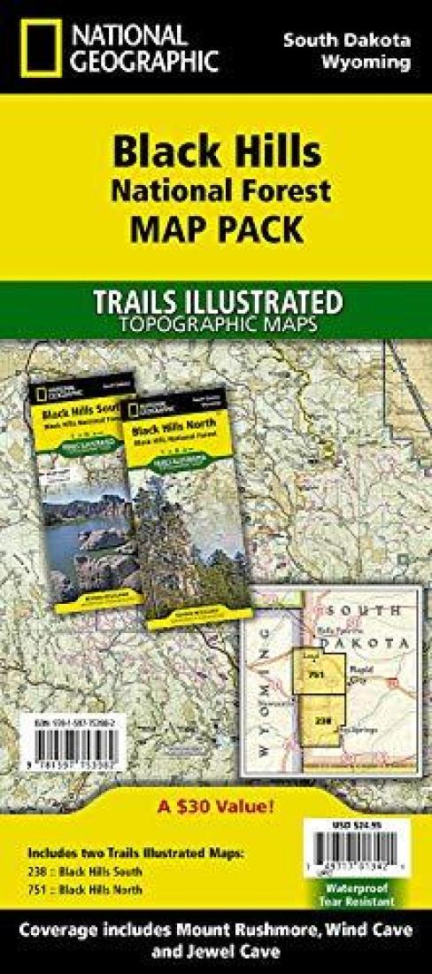 Black Hills National Forest : map pack by National Geographic
