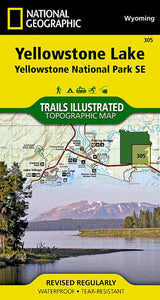 Yellowstone Lake : Yellowstone National Park se : Wyoming, USA by National Geographic