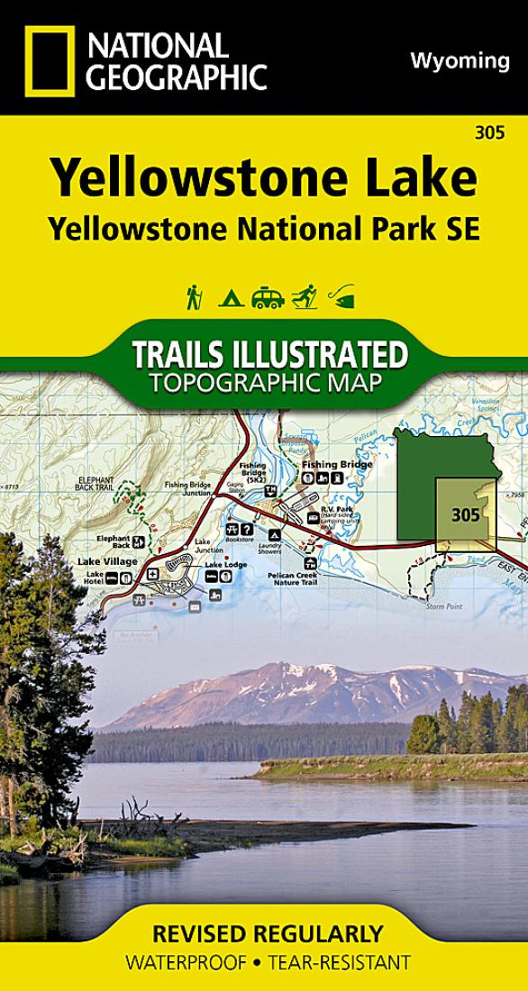 Yellowstone Lake : Yellowstone National Park se : Wyoming, USA by National Geographic