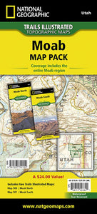 Moab : map pack by National Geographic