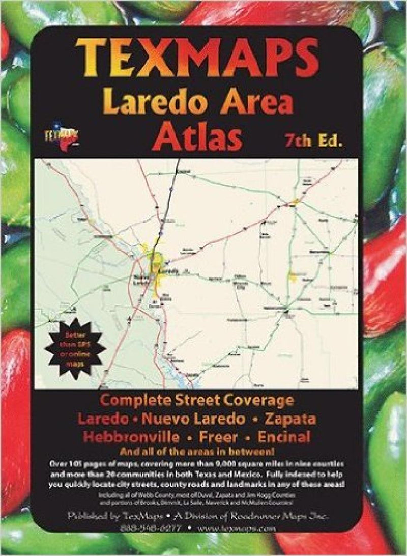 Cover of Laredo, Texas Area Atlas by Texmaps