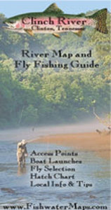 Clinch River Map and Fly Fishing Guide by Fishwater Maps