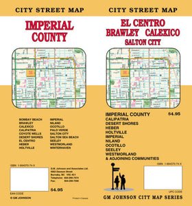 El Centro, Imperial County, Brawley and Calexico, California by GM Johnson