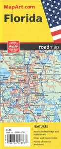 Florida State Road Map by Canadian Cartographics Corporation