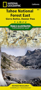 Tahoe National Forest east : Sierra Buttes, Donner Pass by National Geographic