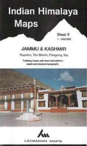 Indian Himalaya, Jammu & Kashmir sheet 9 - Rupshu, Tso Moriri, Pangong Tso by West Col Productions