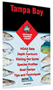 Tampa Bay Fishing Map by Fishing Hot Spots