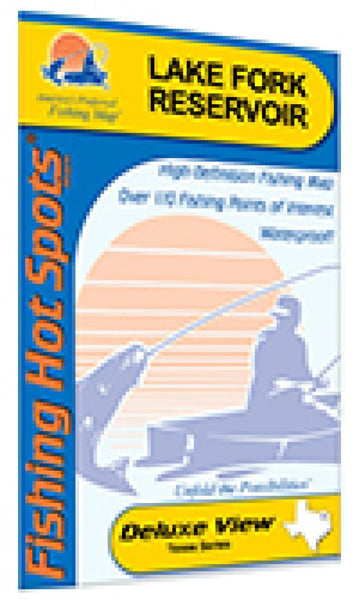 Cover of Fork Reservoir Fishing Map by Fishing Hot Spots