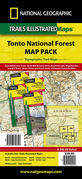 Tonto National Forest : map pack by National Geographic