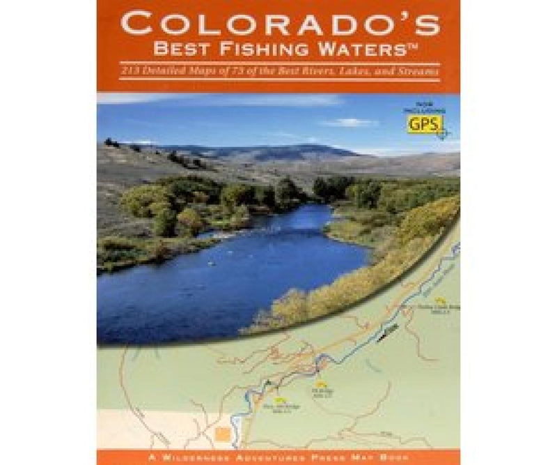 Cover of Colorado's Best Fishing Waters by Wilderness Adventures Press