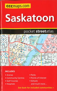Saskatoon SK, Pocket Street Atlas by Canadian Cartographics Corporation
