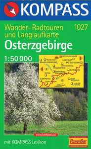 Eastern Ore Mountains Hiking Map By Kompass