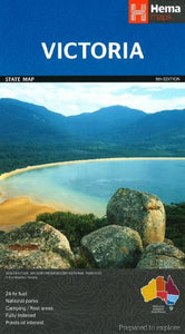 Victoria, Australia, 9th edition by Hema Maps