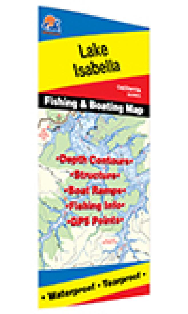 Cover of Lake Isabella Fishing Map by Fishing Hot Spots