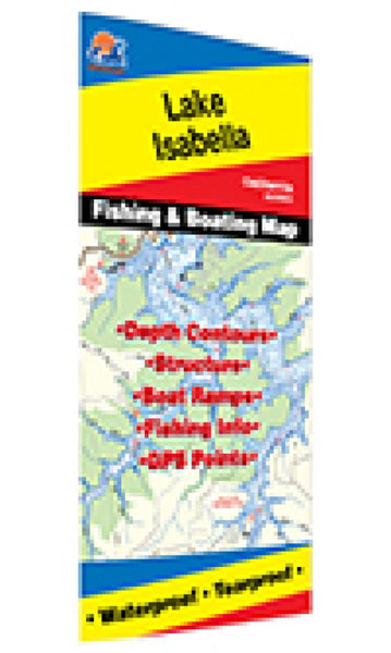 Cover of Lake Isabella Fishing Map by Fishing Hot Spots