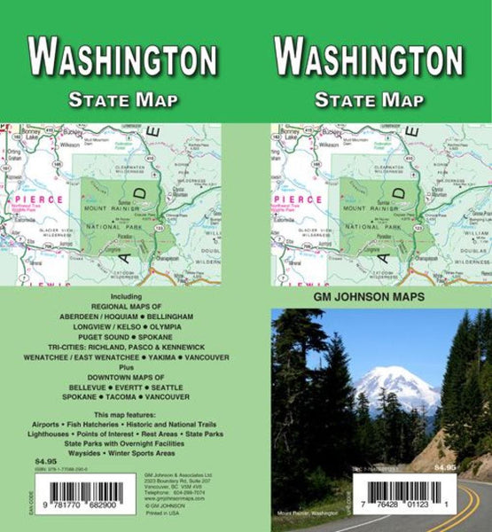 Cover of Washington State Map by GM Johnson