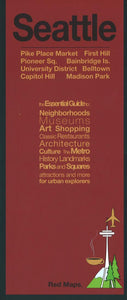 Seattle, WA : Pike Place Market First Hill : Pioneer Sq. Bainbridge Is. : University District Belltown : Capitol Hill Madison Park by Red Maps