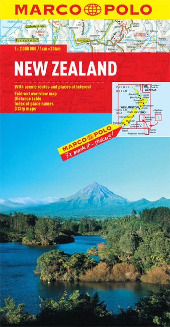 Cover of New Zealand by Marco Polo Travel Publishing Ltd