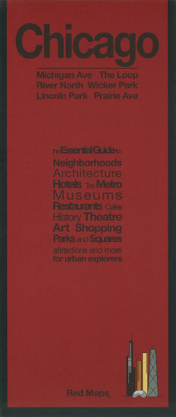 Cover of Chicago, Illinois by Red Maps
