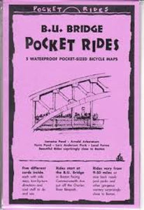 B.U. Bridge, Massachusetts, Lam Bike Map Cards by Rubel BikeMaps