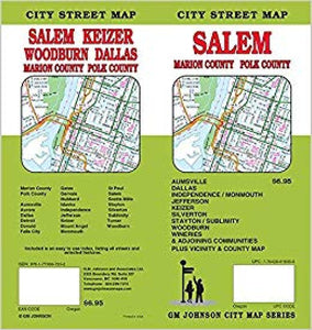 Salem, Marion and Polk Counties, Oregon by GM Johnson