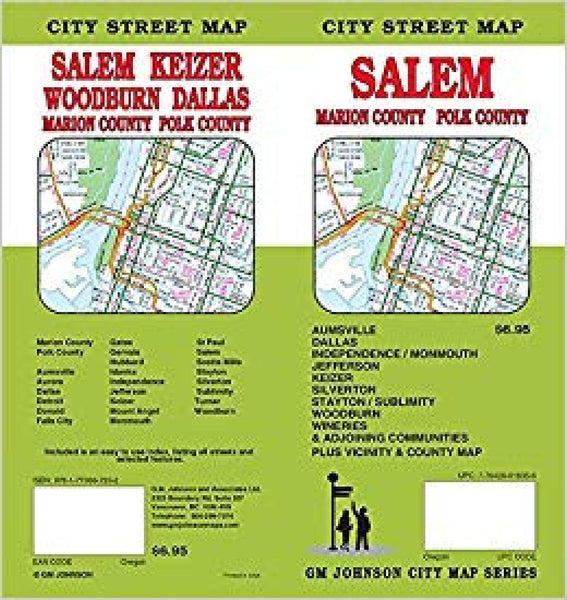 Cover of Salem, Marion and Polk Counties, Oregon by GM Johnson