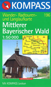 Mittlerer Bayerischer Wald Hiking Map By Kompass