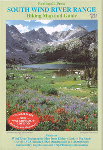Wind River Range, Wyoming, Southern, waterproof by Earthwalk Press