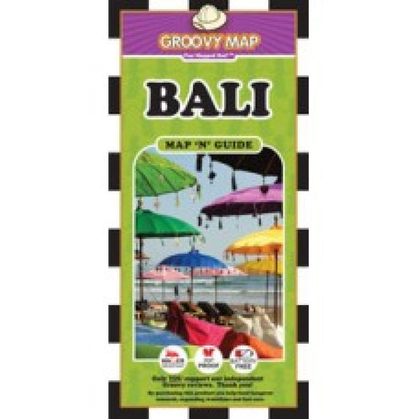 Cover of Bali, Indonesia, Map 'n' Guide by Groovy Map Co.