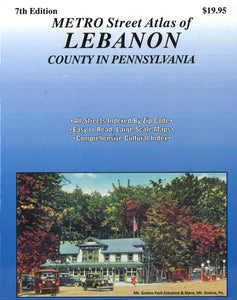Lebanon County, Pennsylvania Atlas by Franklin Maps