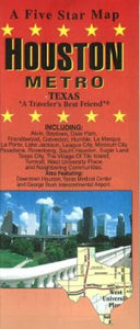 Houston, Texas, Metro by Five Star Maps, Inc.
