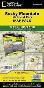 Rocky Mountain National Park : map pack by National Geographic