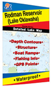 Rodman Reservoir Fishing Map by Fishing Hot Spots