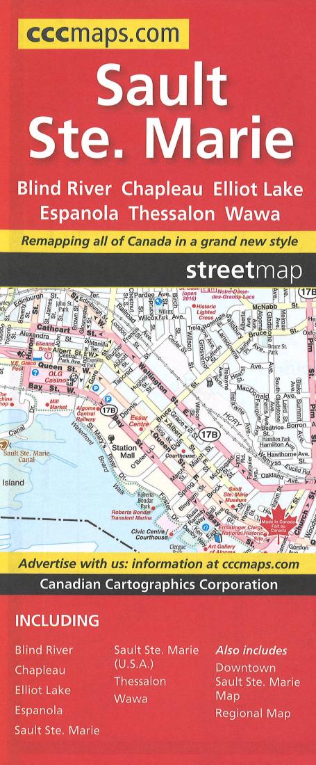 Cover of Sault Ste. Marie Map 