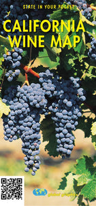 California, Wine Map by Global Graphics