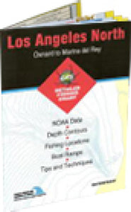 Los Angeles North Fishing Map : Oxnard to Marina del Rey by Fishing Hot Spots